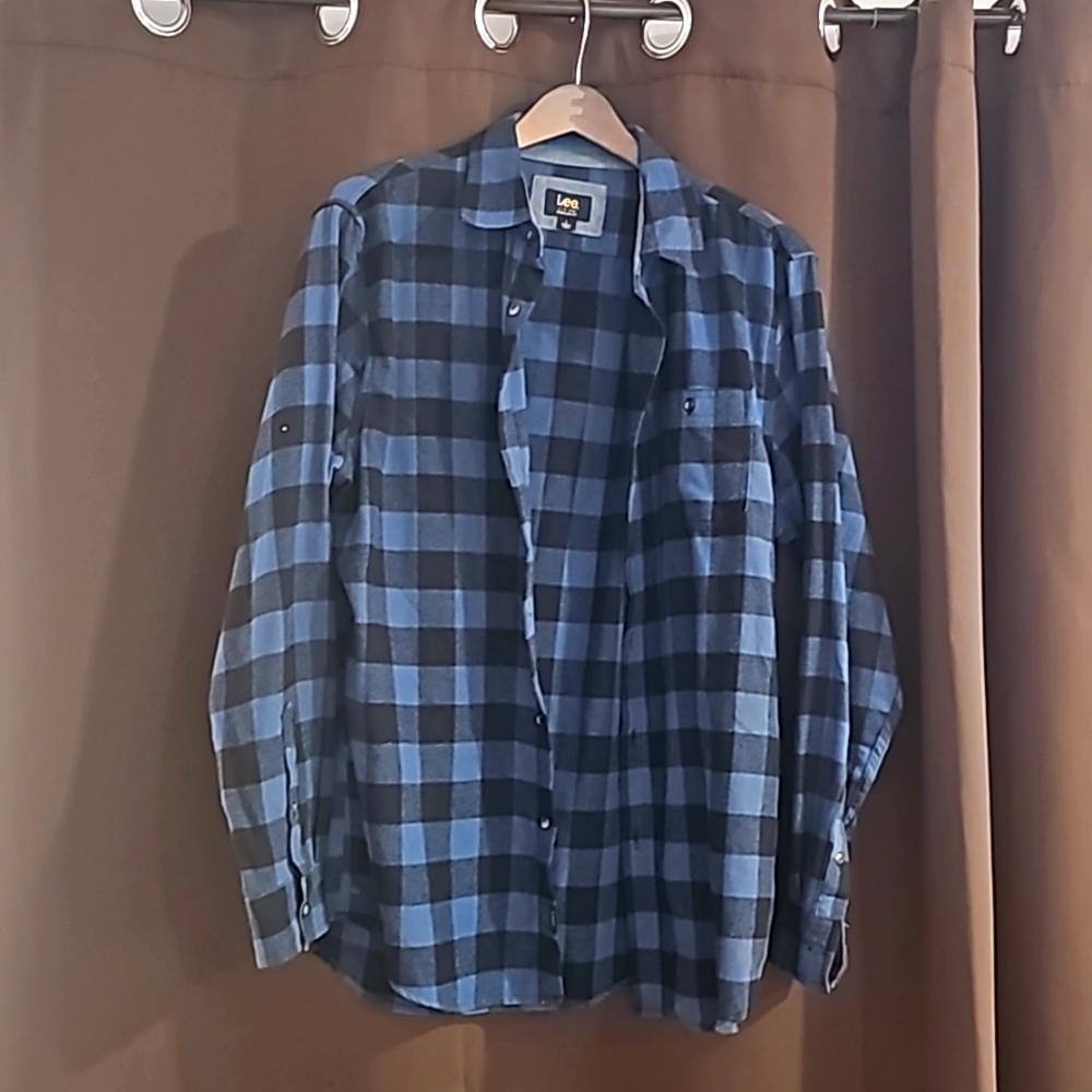 Blue flannel